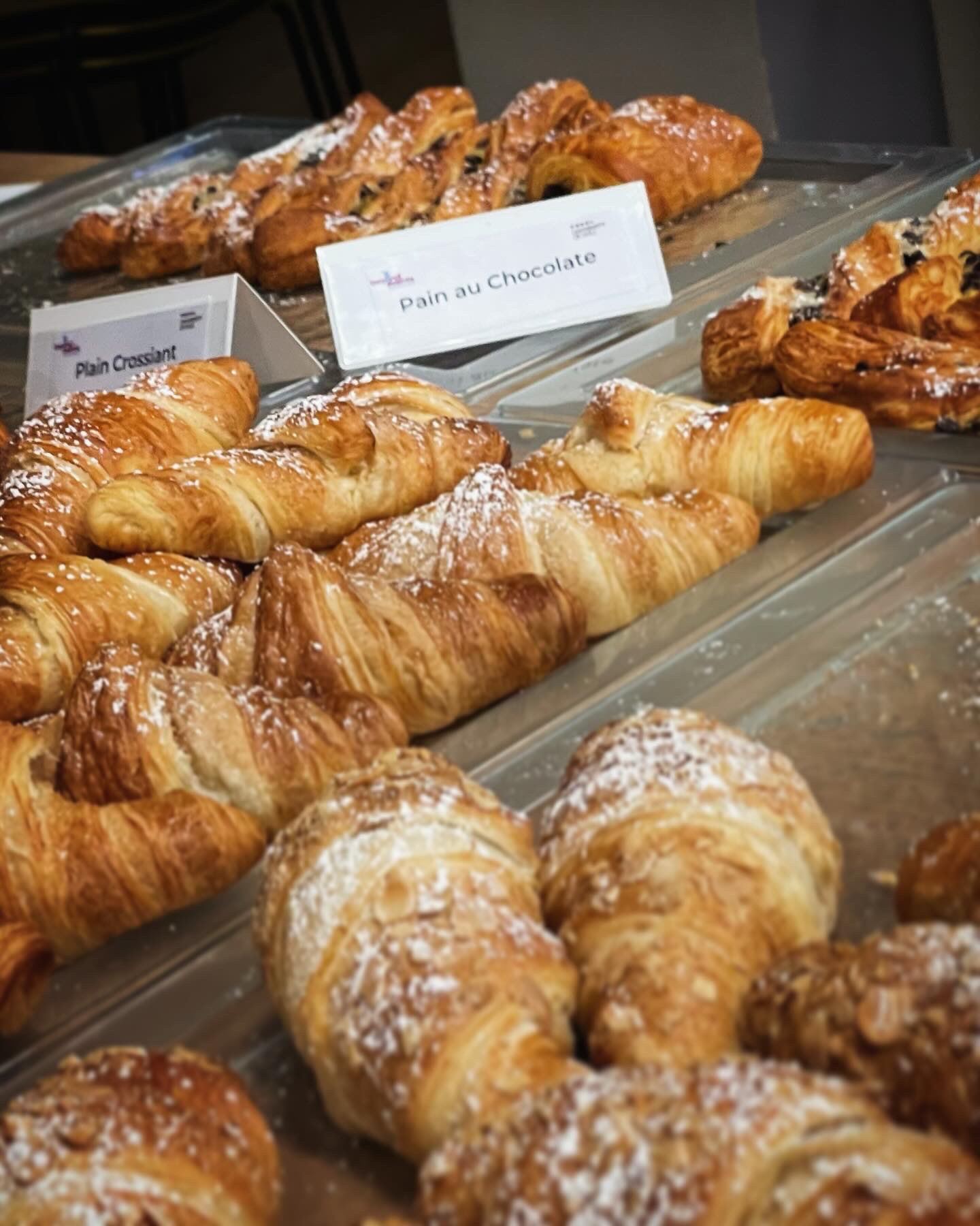 Croissant and Pain au Chocolate