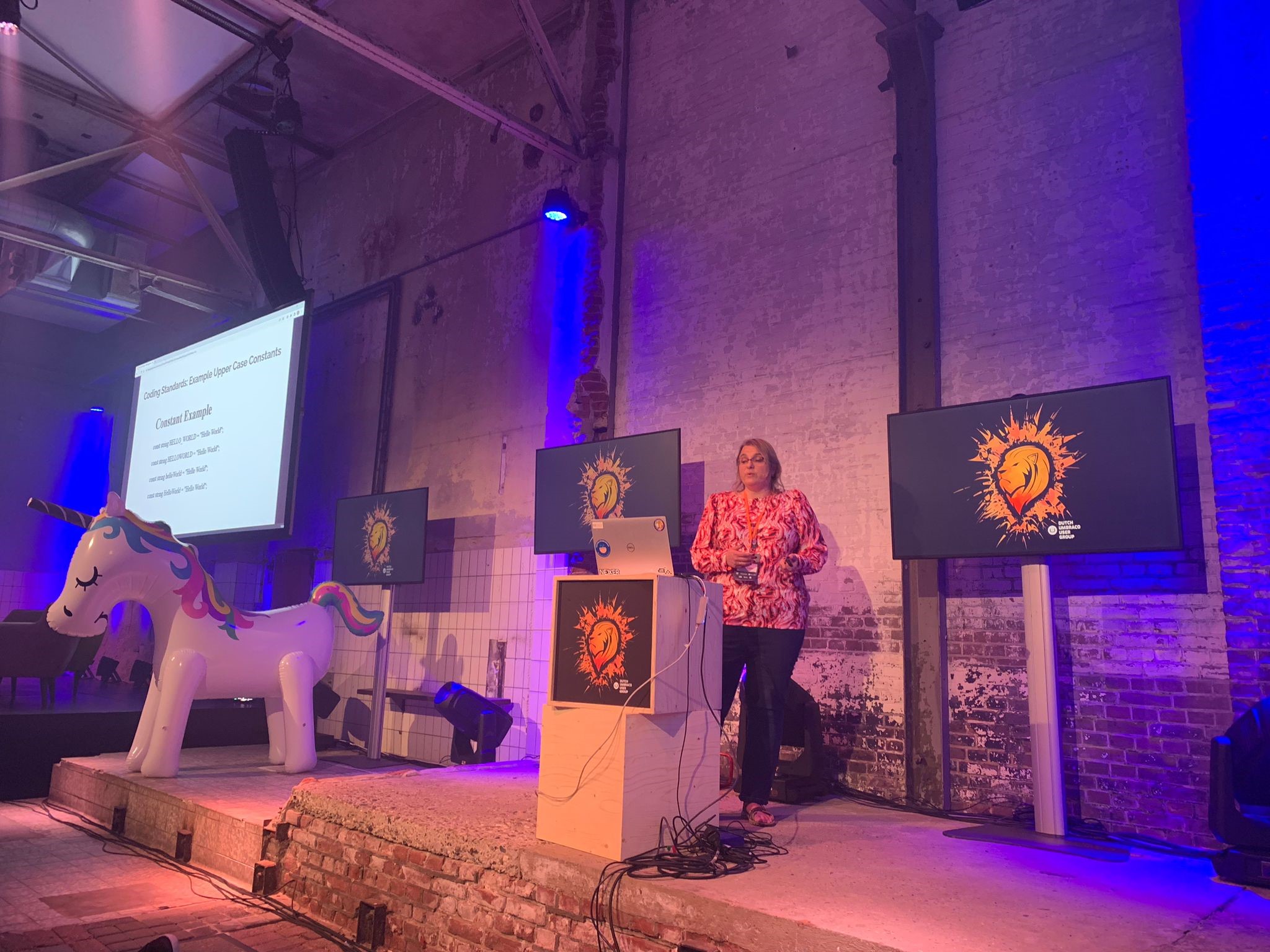 Rachel Speaking at DUUGFest 2022